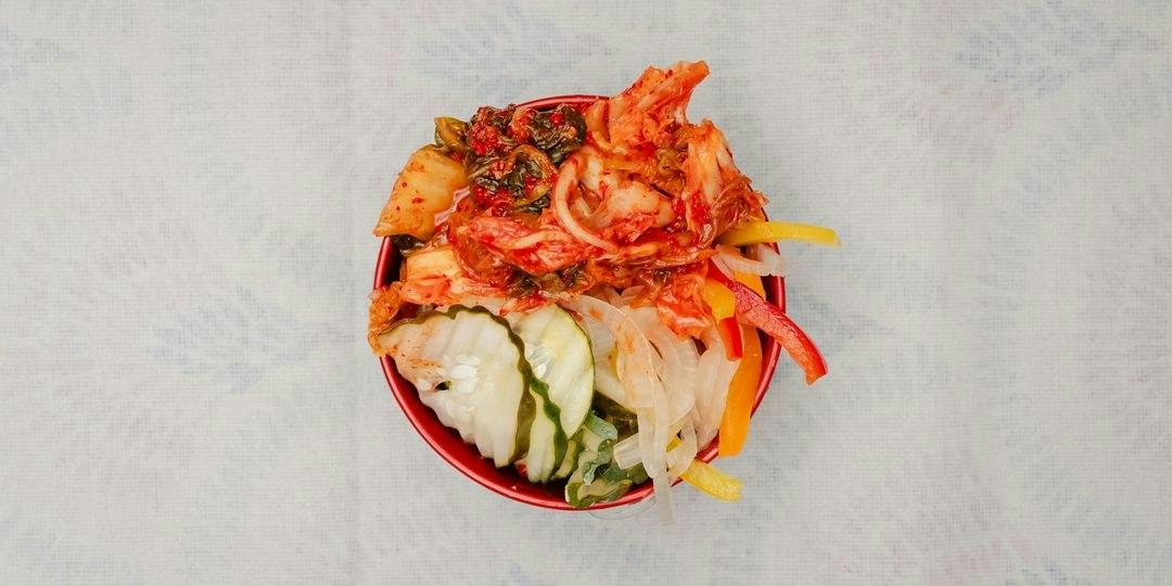 Pickle Plate from Ramen Bowls in Lawrence, KS