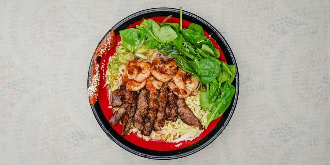Surf N' Turf Ramen from Ramen Bowls in Lawrence, KS