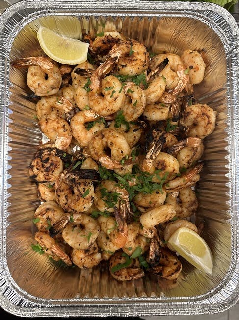 Shrimp Full Tray from Mezze #1 in Conroe, TX