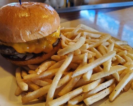 Classic Burger from Inga's Alpine Tavern in Denver, CO