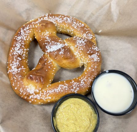 Pretzels from The Brass Tap - Main Street in Cedar Falls, IA