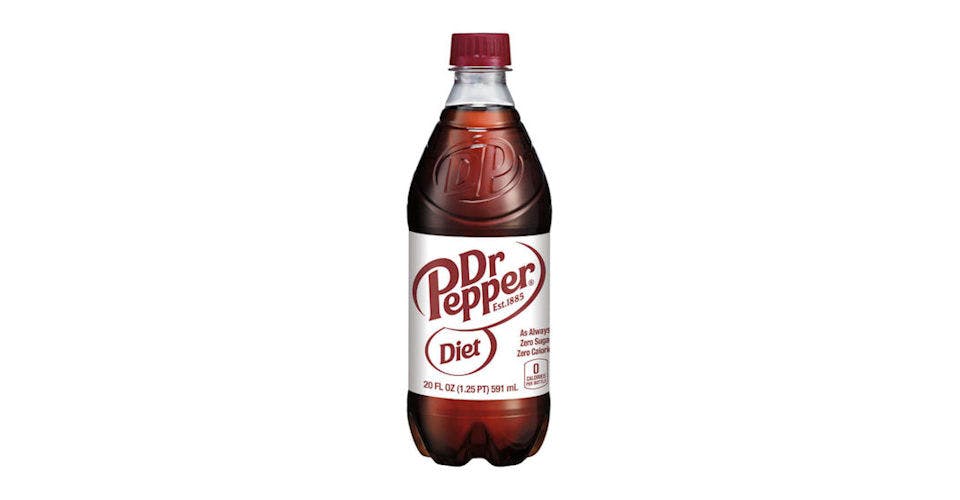 Diet Dr Pepper (20 oz) from Casey's General Store: Asbury Rd in Dubuque, IA
