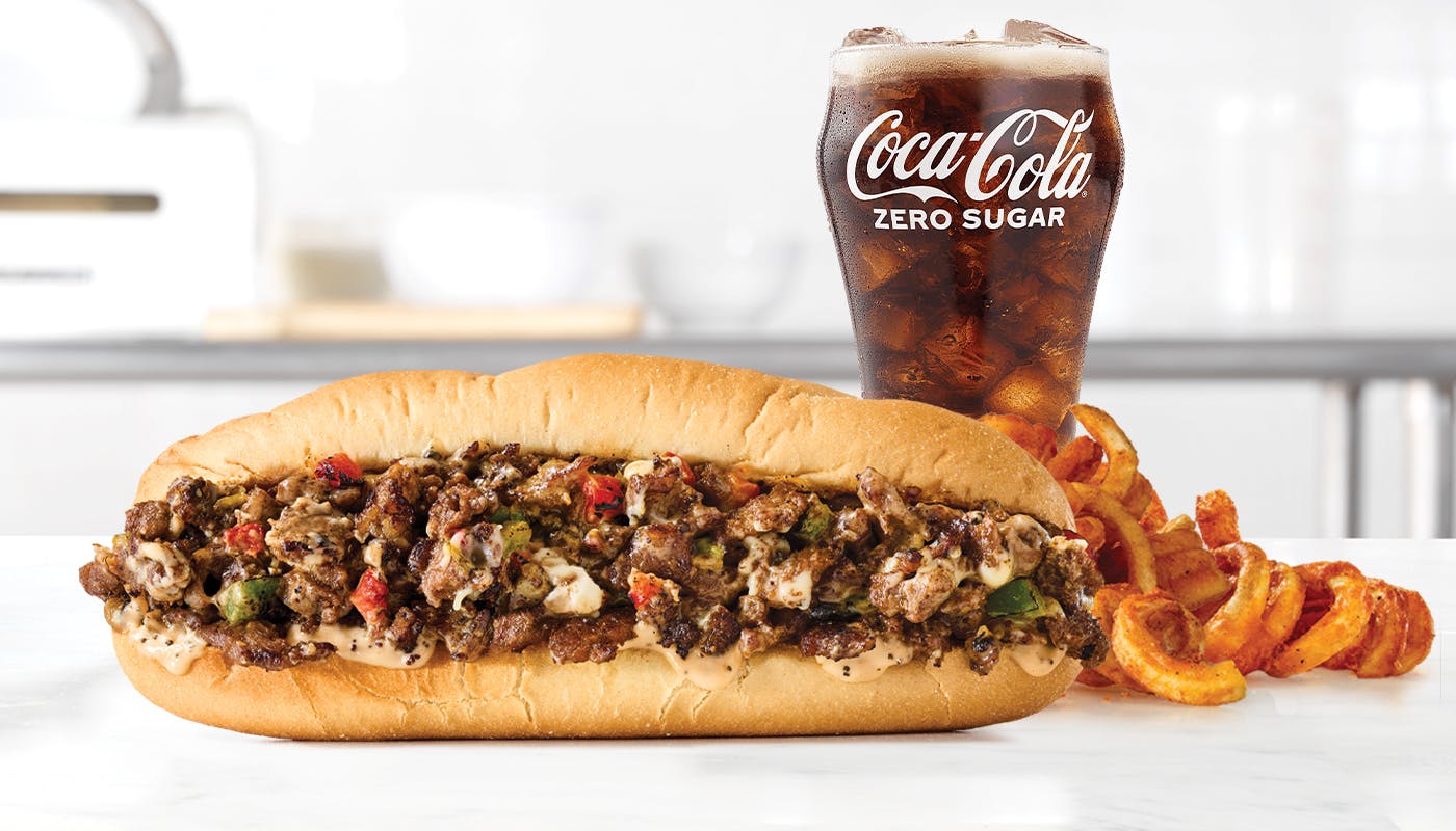 Angus Cheesesteak from Arby's: Waterloo Kimball Ave in Waterloo, IA