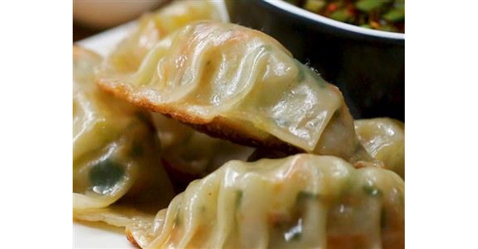 Vegetable Gyoza (7) from Takie Outit in Chicago, IL
