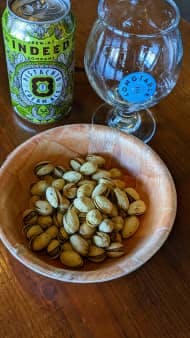 Salt & Pepper Pistachios from Longtable Beer Cafe in Middleton, WI