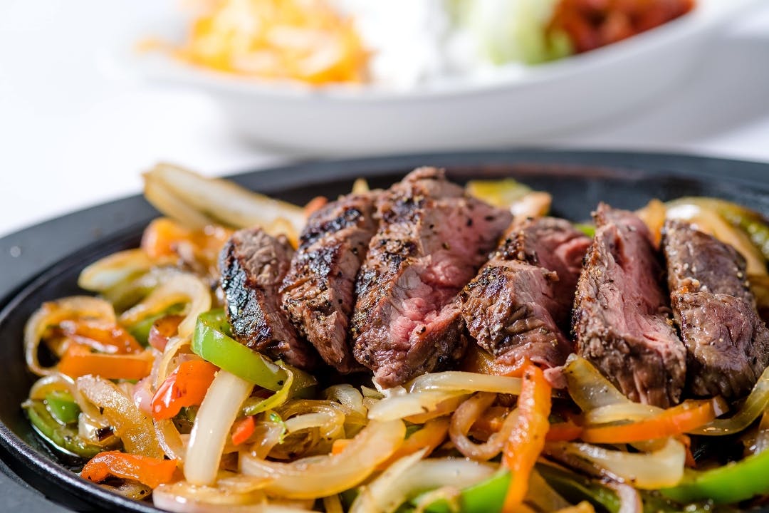 Steak Fajitas from The All American Steakhouse & Sports Theater in Parkville, MD