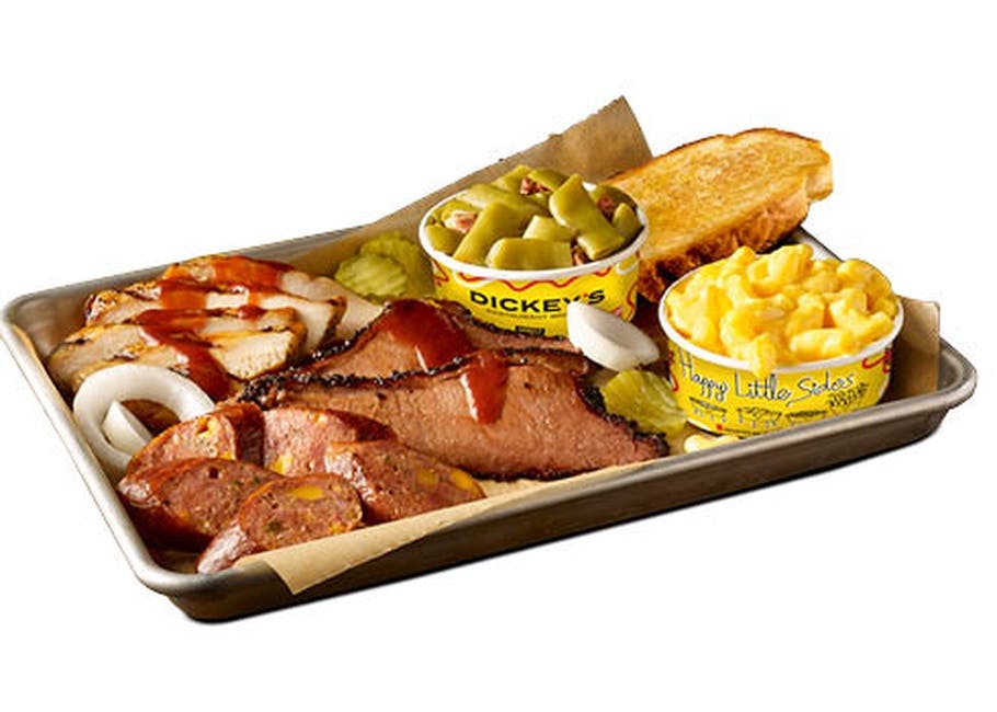 3 Meat Plate from Dickey's Barbecue Pit: Lexington (KY-0914) in Lexington, KY