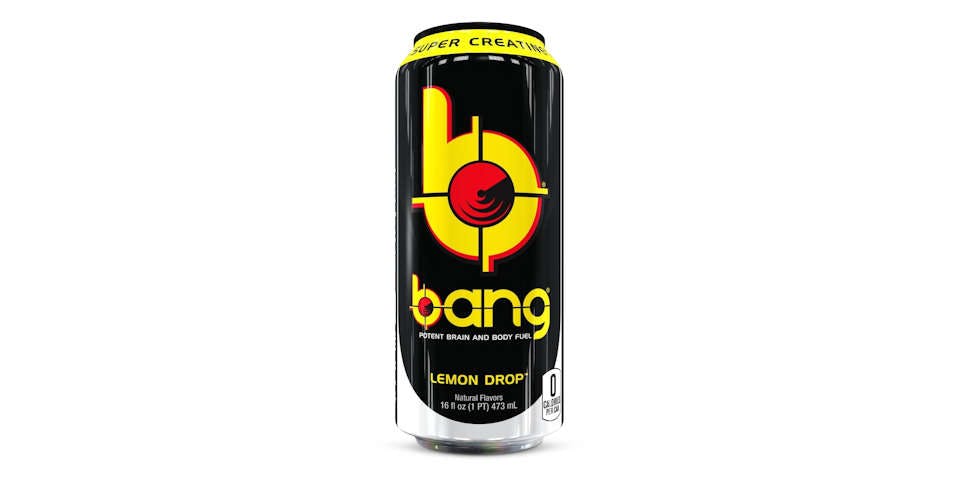 Bang Energy Drink Lemon Drop, 16 oz. Can from Ultimart - W Johnson St. in Fond du Lac, WI