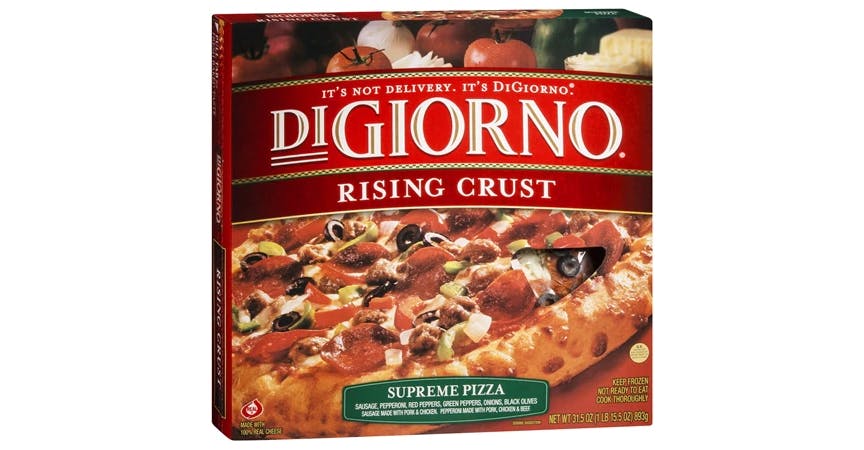 DiGiorno Rising Crust Pizza Supreme (31.5 oz) from Walgreens - W Mason St in Green Bay, WI