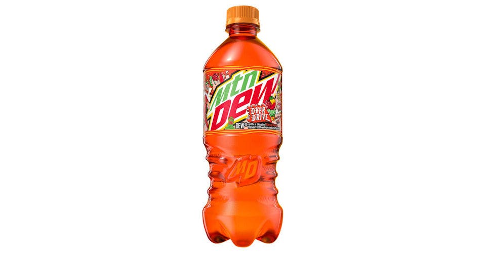Mountain Dew Overdrive (20 oz) from Casey's General Store: Cedar Cross Rd in Dubuque, IA