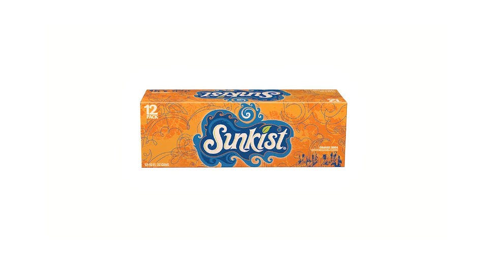 Sunkist Orange (12 pk) from Casey's General Store: Cedar Cross Rd in Dubuque, IA
