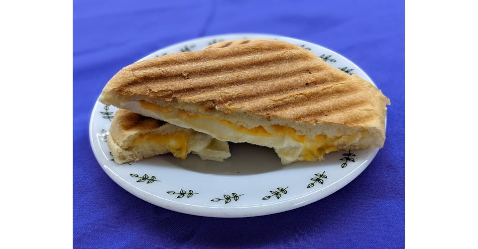 Not So Basic Grilled Cheese Panini from Basics Co-op Coffee & Deli in Janesville, WI