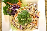 Larb Salad from Thai Eagle Rox in Los Angeles, CA