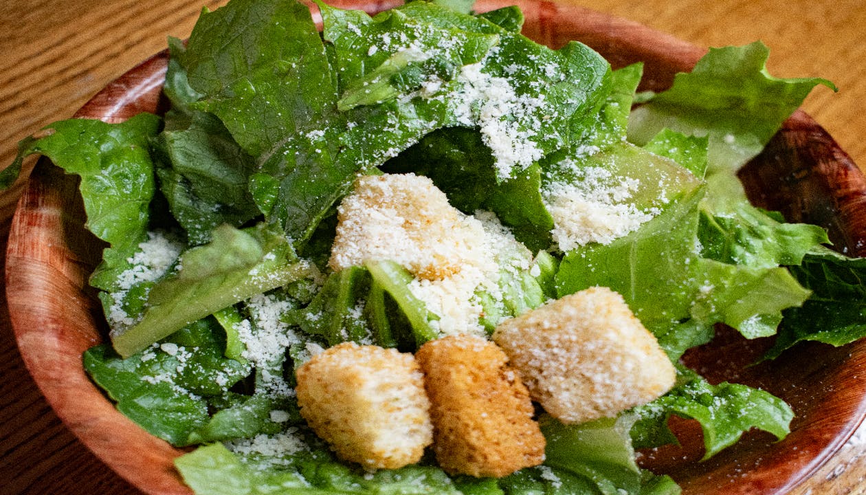 Side Caesar Salad from Austin Soup And Sandwich - Burnet Rd in Austin, TX