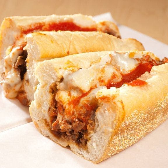 10" Cheese Steak from Mr. Spots in Ann Arbor, MI