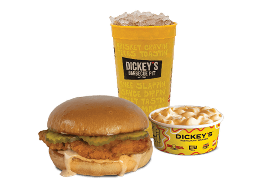 Original Crispy Chicken Sandwich Combo from Dickey's Barbecue Pit - Harrison Ave in Butte, MT