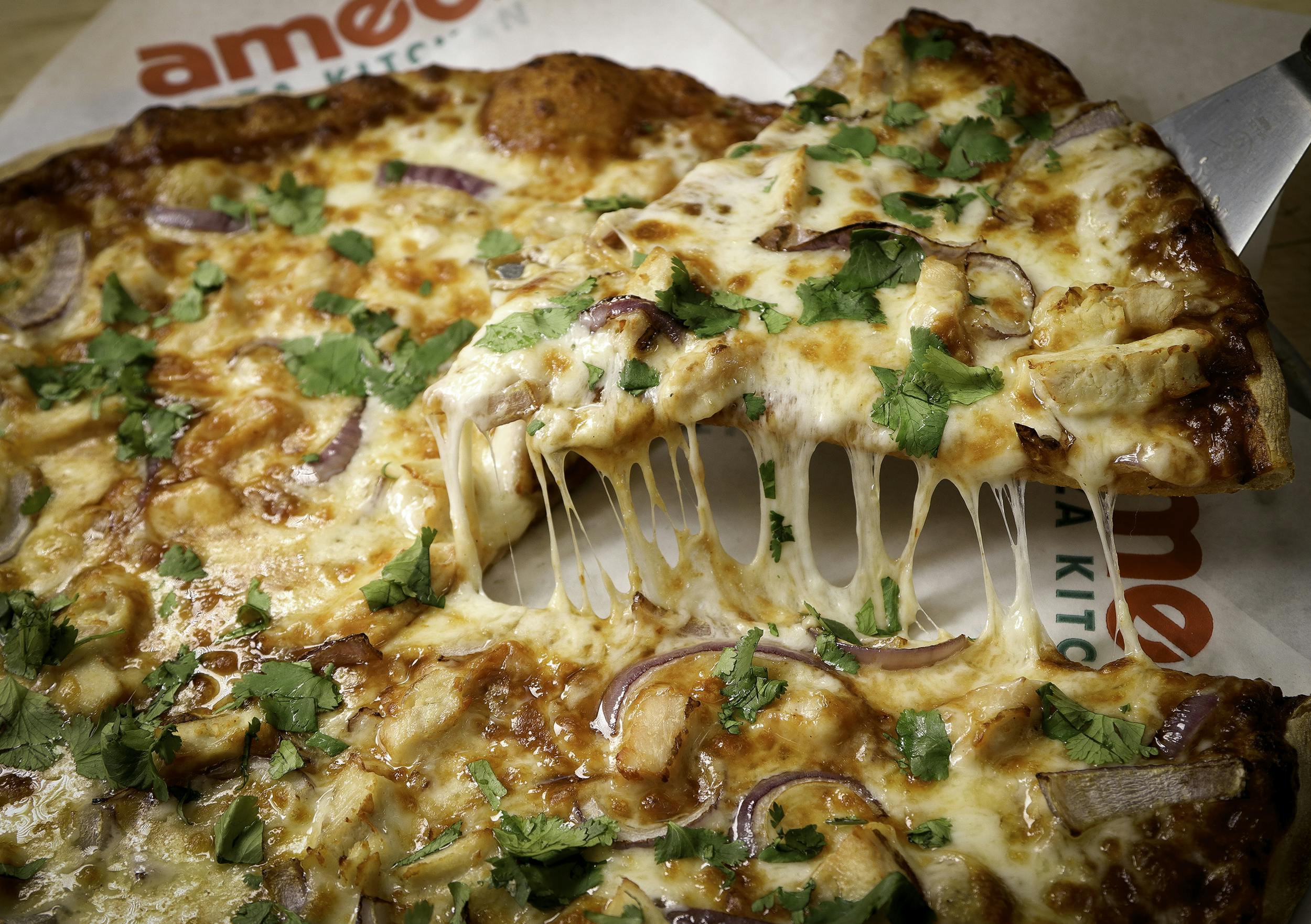 BBQ Chicken Pizza from Ameci Pizza & Pasta - Irvine in Irvine, CA