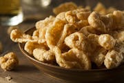 Homemade Pork Rinds from Bailey Seafood in Buffalo, NY