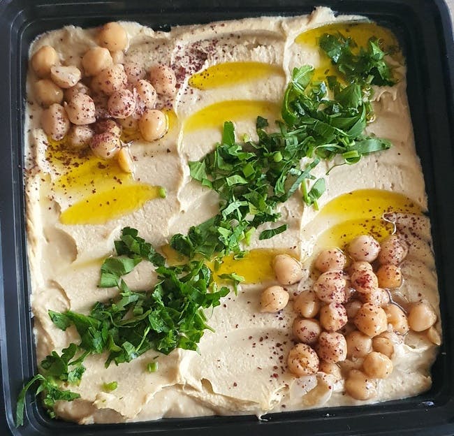 Hummus 20 oz from Mezze #1 in Conroe, TX