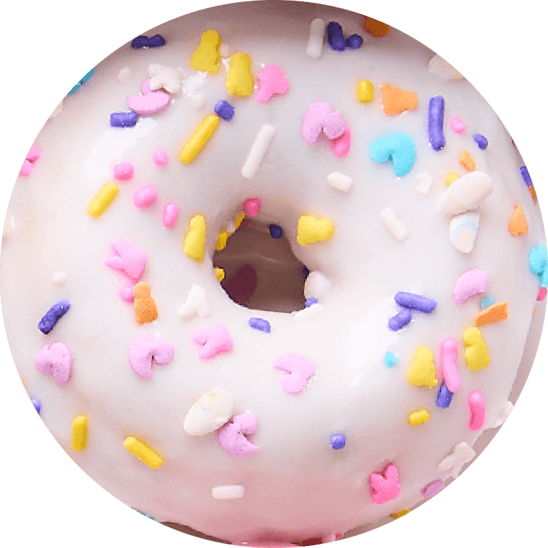 Vanilla Easter Confetti from Duck Donuts Madison in Madison, WI