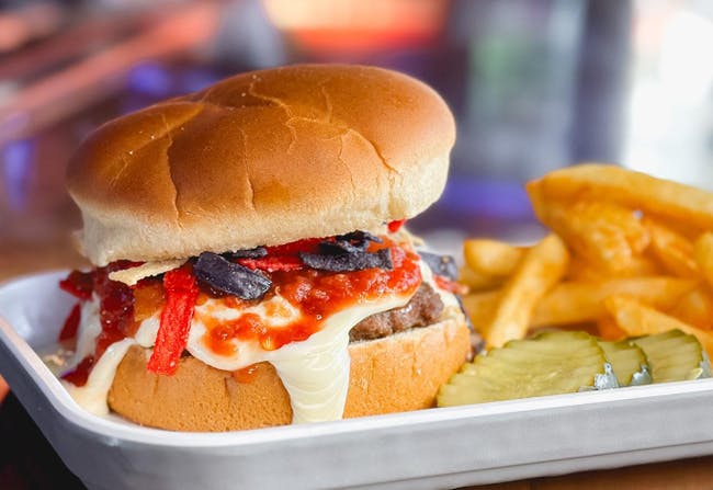 Queso Crunch Smash from Monk's Bar & Grill - Sun Prairie in Sun Prairie, WI