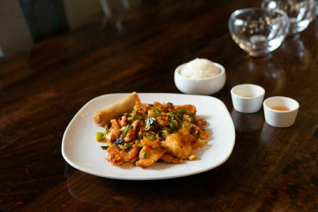 Chopped Pepper Fish from Evergreen Restaurant in Ann Arbor, MI
