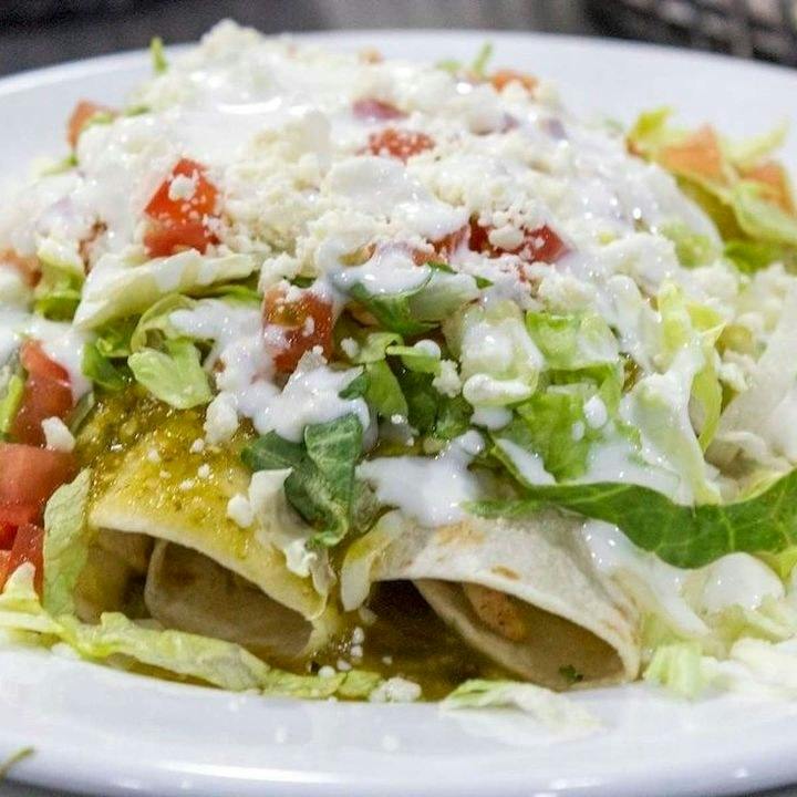 Enchiladas Mexicanas from Silly Serrano Mexican Restaurant in Eau Claire, WI