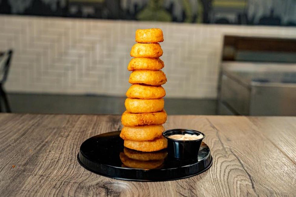 Onion Rings. from Bullhorns Grill + Burgers - North Broad St in Elizabeth, NJ