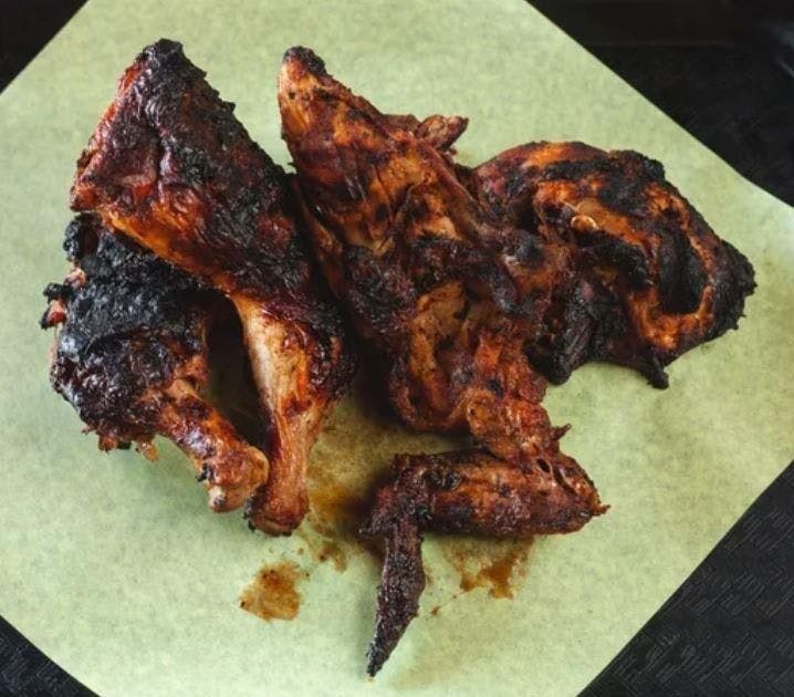 1/2 Spicy Grilled Chicken*** from All American BBQ in West Hills, CA