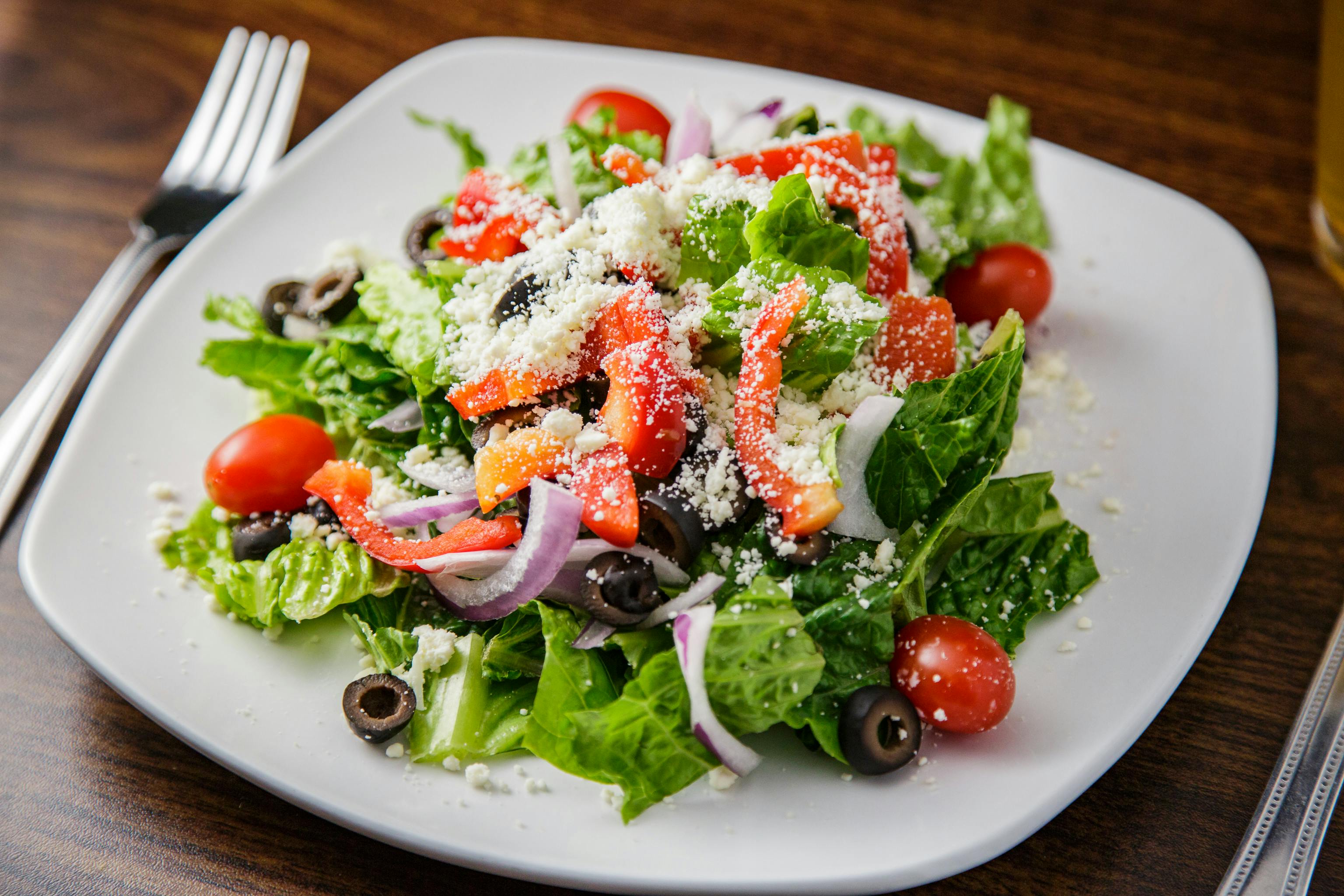 Acropolis Salad from Glass Nickel Pizza Co. - East in Madison, WI