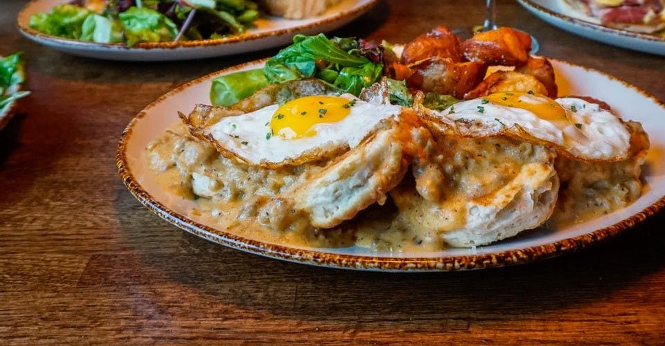 Biscuits and Gravy from Craftsman Table & Tap in Middleton, WI