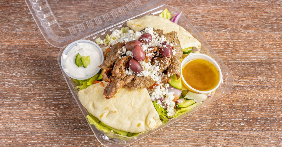 19. Greek Gyros Salad from Locali Mediterranean in San Francisco, CA