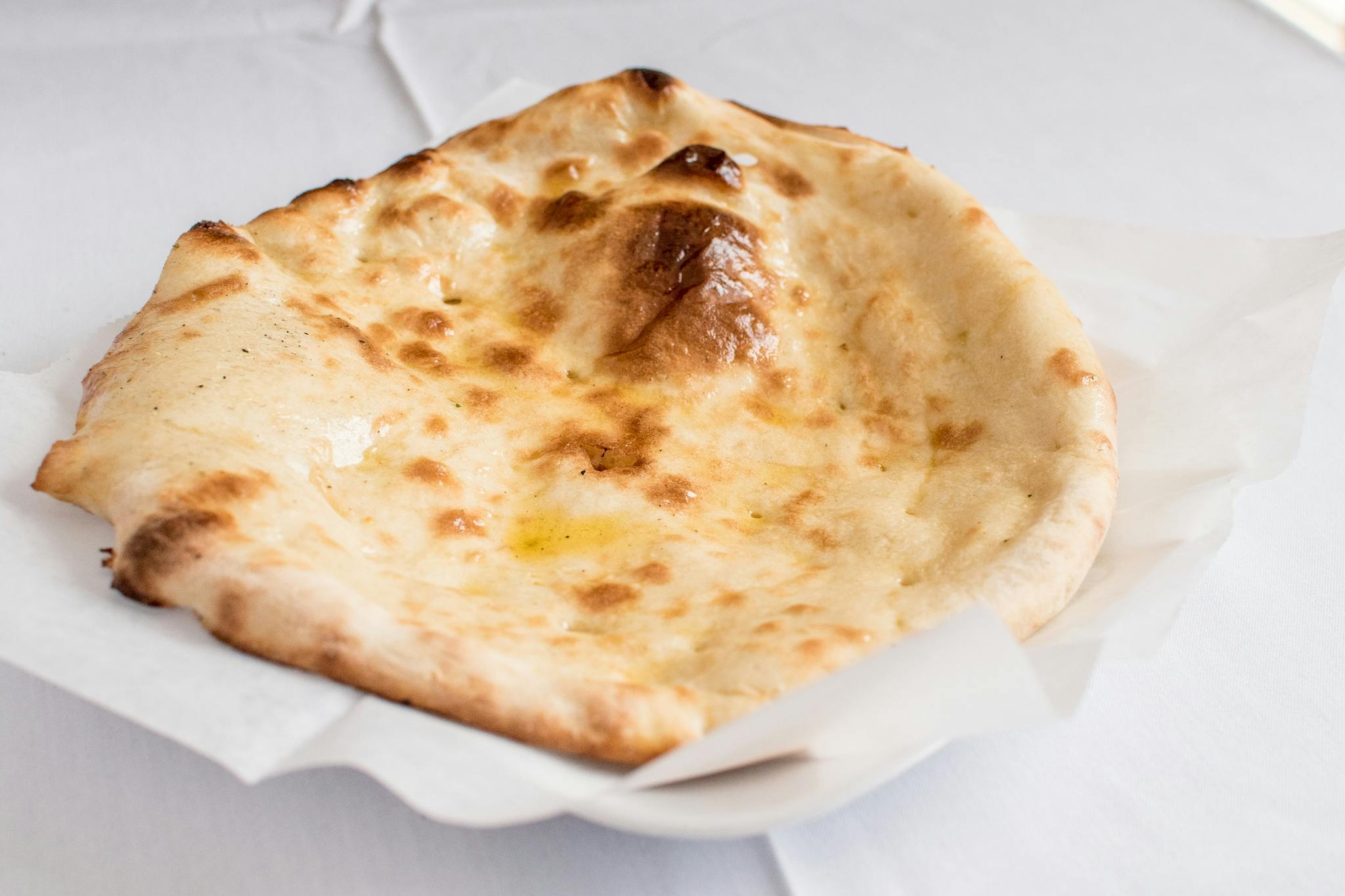 Naan from Dhaba Indian Bistro in Middleton, WI