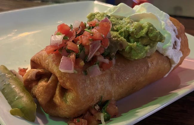 Chimichanga from Cattleman's Burger and Brew in Algonquin, IL