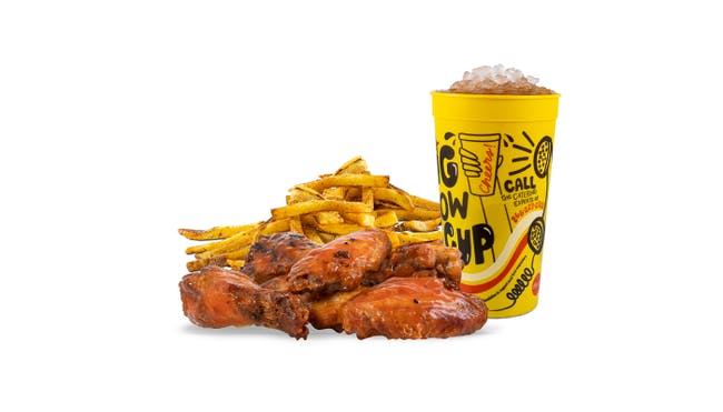6 Bone-in (Classic) Wing Combo from Dickey's Barbecue Pit - Pooler in Pooler, GA