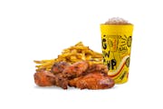 6 Bone-in (Classic) Wing Combo from Dickey's Barbecue Pit - NE 20th St. in Bellevue, WA