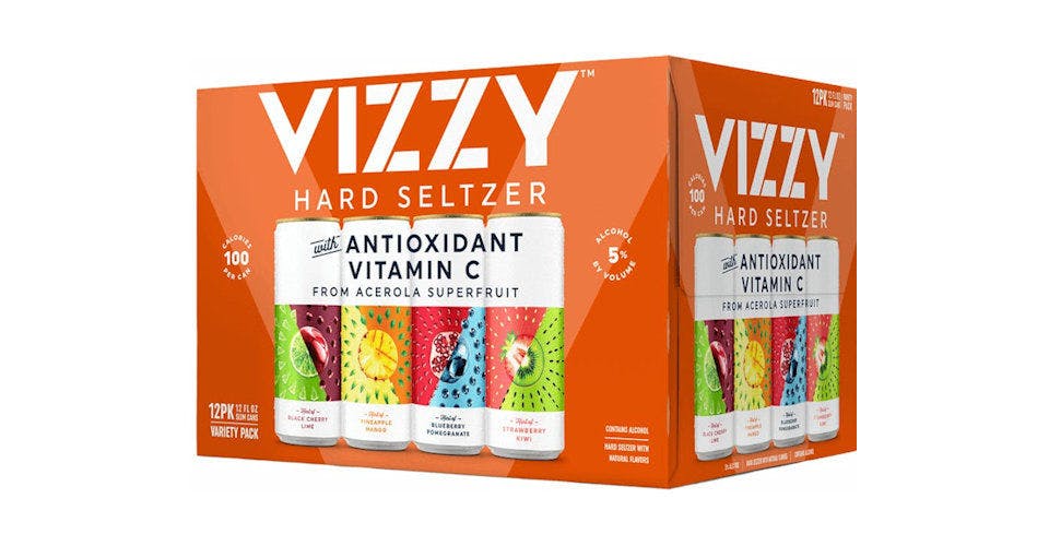 Vizzy: Hard Seltzer Variety Pack 1, 12 Pack, 12 oz. Cans from Five Corners Liquor & Wine in Cedar Falls, IA