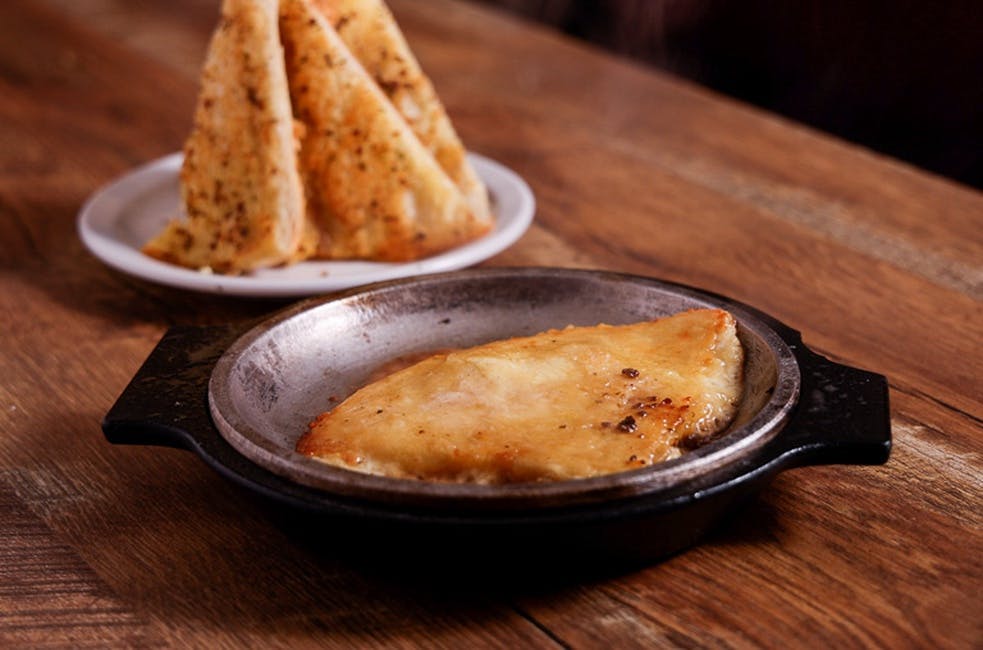 SAGANAKI from Cattleman's Burger and Brew in Algonquin, IL