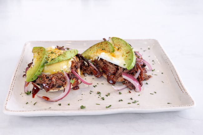 Brisket Benedict ? from Awake Breakfast + Lunch - Carrollton in Carrollton, TX