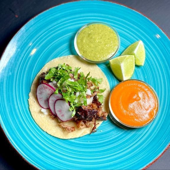 Carnitas Taco from Planet Taco - 9th Ave in New York, NY