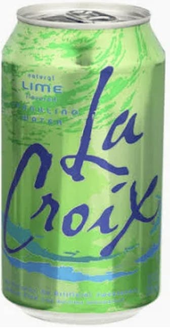 La Croix - Lime from Cafe Buenos Aires - Powell St in Emeryville, CA