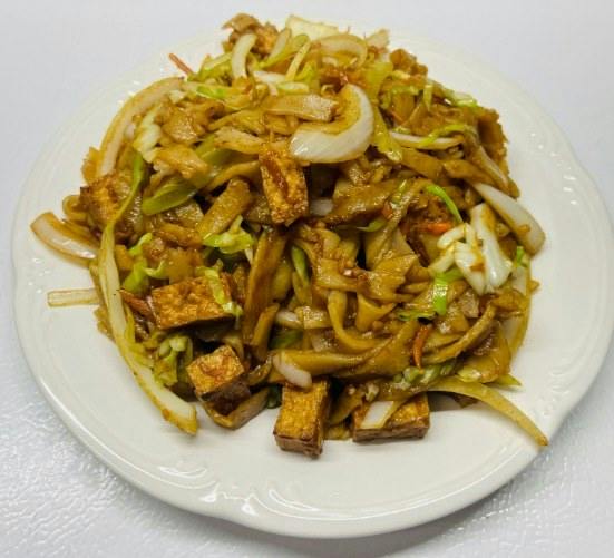 Tofu Chow Fun from Happy Wok - Elmwood Ave in Middleton, WI