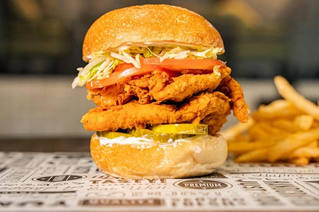 Classic Crispy. from Bullhorns Burger + Grill - North Broad St in Elizabeth, NJ