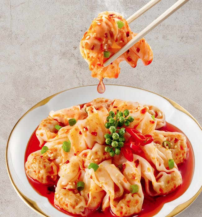 Szechuan Seafood Shumai ???? from DJ Kitchen in Philadelphia, PA