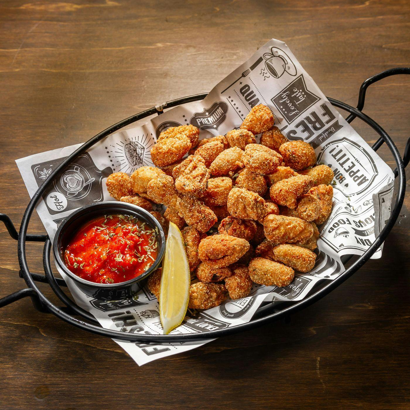 Breaded Mussels from Blue Fish Seafood - N Albany Ave in Chicago, IL