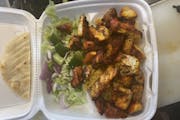 Chicken Tikka on Rice from Halal Bites in Johnson City, NY