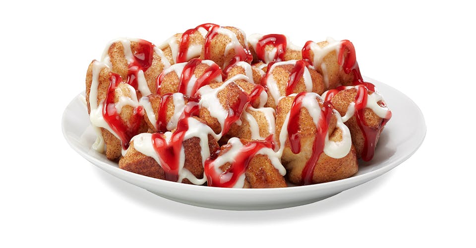 Raspberry Cheesecake Monkey Bread (V) from Toppers Pizza - Lawrence in Lawrence, KS