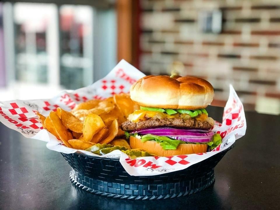 Impossible Burger from Monk's Bar & Grill - Middleton in Middleton, WI