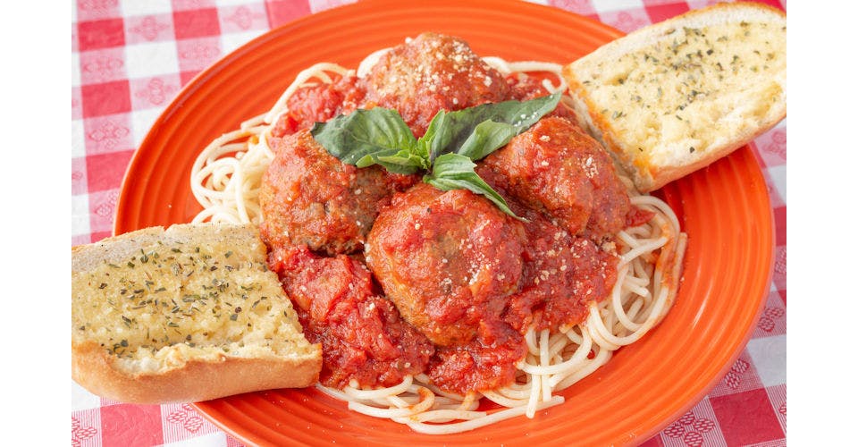 Spaghetti with Meatballs from Milwaukee Classic Pizza in Milwaukee, WI