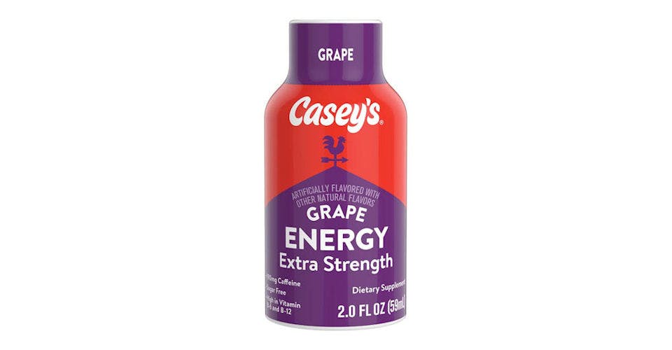 Casey's Extra Strength Grape Energy Shot (2 oz) from Casey's General Store: Cedar Cross Rd in Dubuque, IA